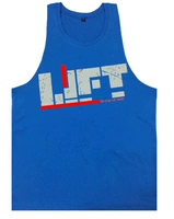 Кан -плечо поднимает синий цвет