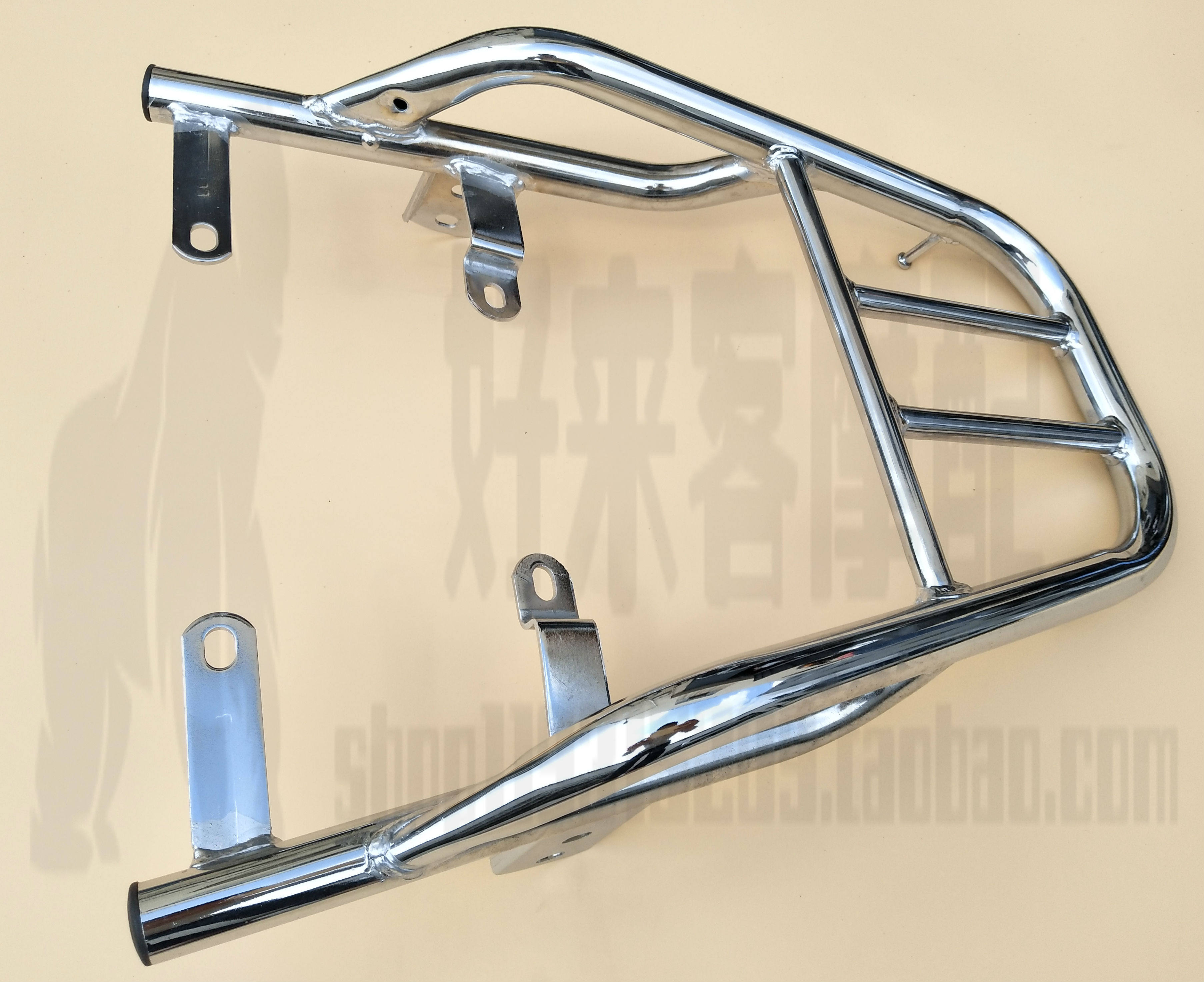 Suitable for Qingqi locomotive Jinyuesheng QM125 150-3K rear tail frame tail side flip plate large shelf