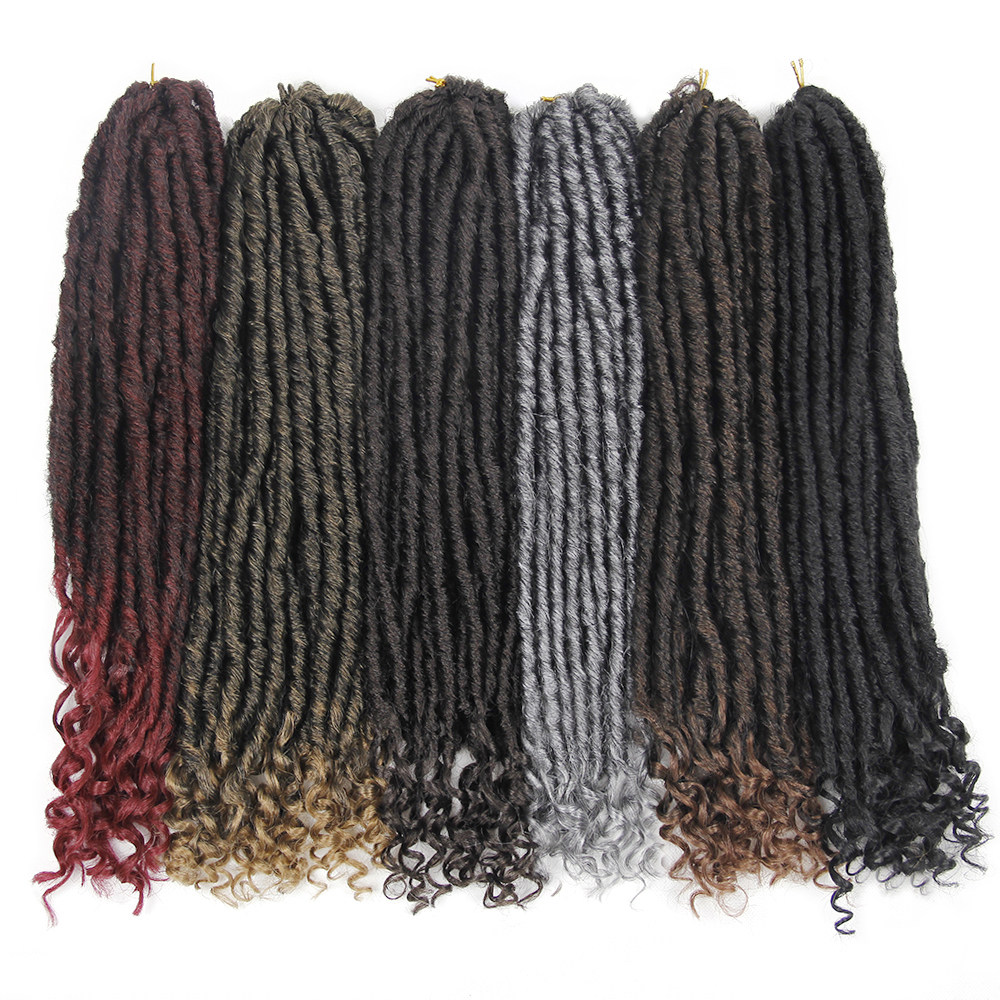 Goddess Faux Locs Crochet Braids hair extension