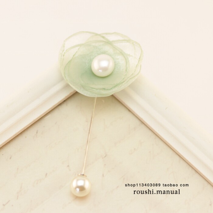 Broche femme en Fils de soie - Ref 1173636 Image 13