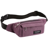 Мужская универсальная тканевая поясная сумка, спортивный мобильный телефон, ремень, водонепроницаемая износостойкая сумка через плечо, для бега