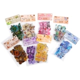 Наклейка с домашними животными прозрачная водонепроницаемая бумажная пакет бабочка натуральные серии INS Справочник Материал коллаж DIY Diary Decorment