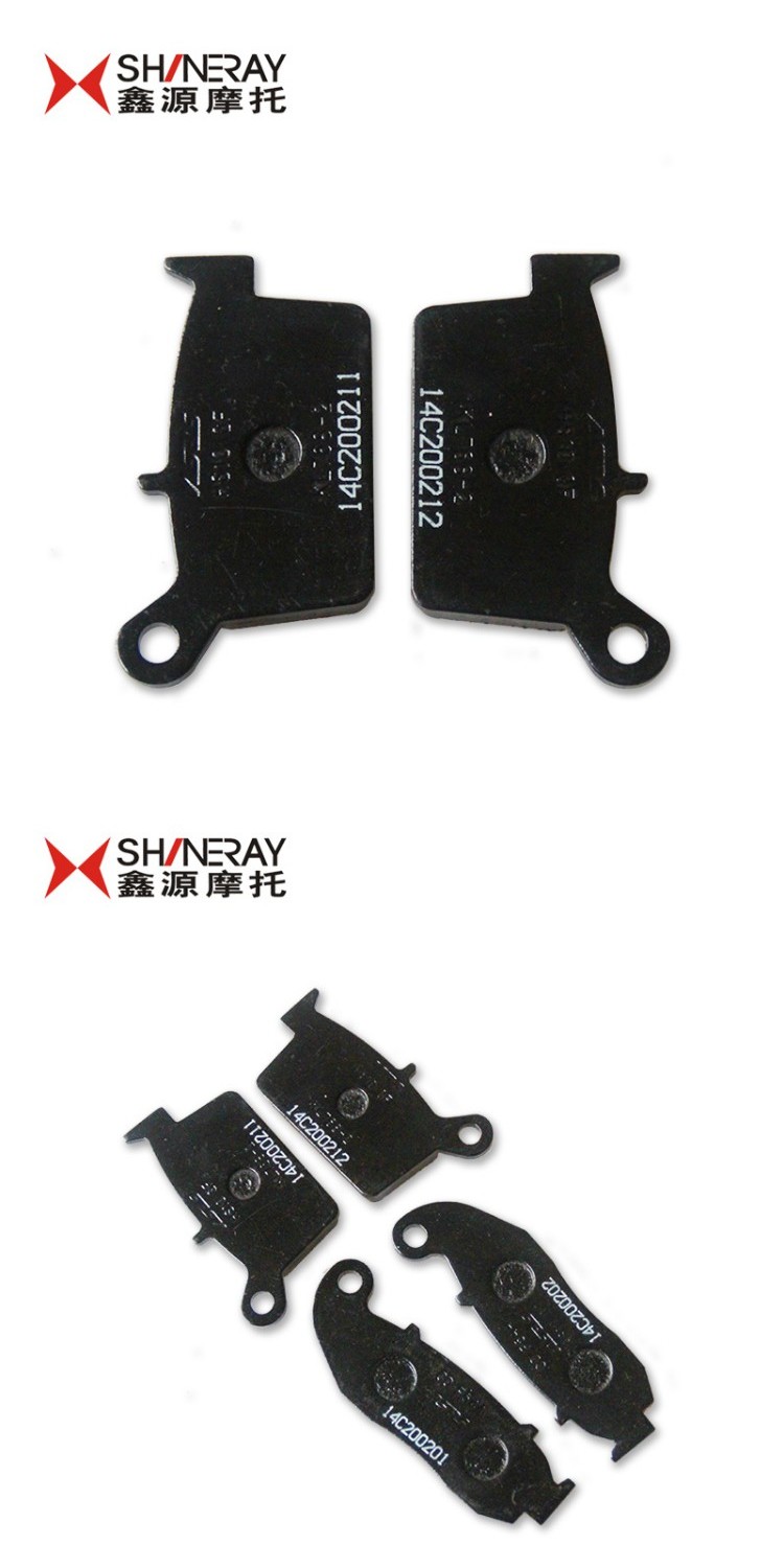 Bộ phận xe mô tô Tân Nguyên Bộ đệm phanh X5 Giày phanh Giày phanh Giày phanh XY400GY - Pad phanh má phanh xe máy honda