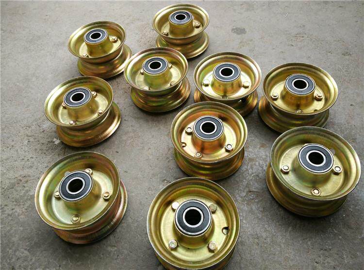 10-inch inflatable tire accessories flange 350-4 hub spokes 1 8 thick 6204 bearings Tiger car steel ring accessories