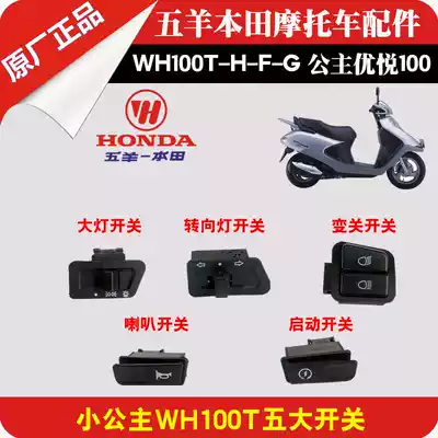 Wuyang little Princess WH100T Joy Yue 100 switch start Horn direction light change light living room light