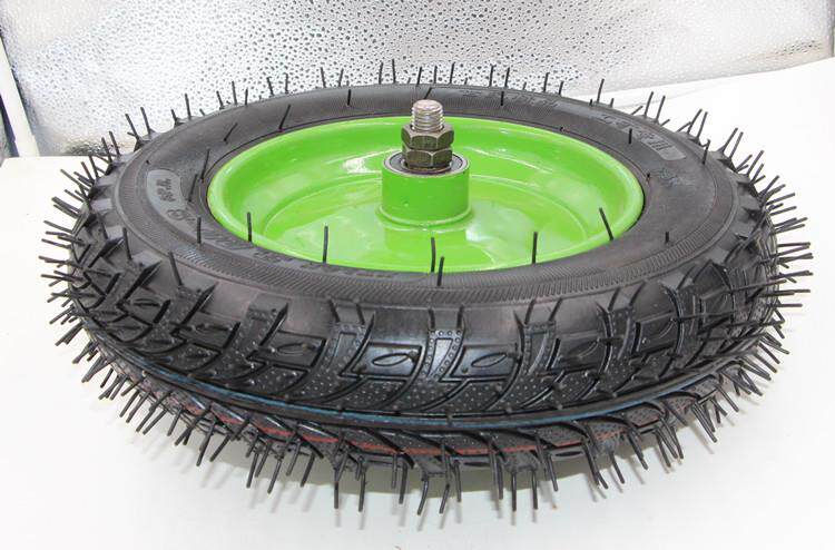 300-8 unicycle wheel 14 inch inflatable tire unicycle inflatable wheel Tiger wheel hand push wheel