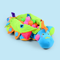 Cute Dinosaur Plush Paparazzi Baby Cuddle Pillow Puzzle Puzzle Toy Crawl Game Cushion Blanket Marine Ball Pool Lean