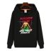 Sauron ba lưỡi cướp biển Wang Weiyi nam và nữ mùa thu áo len trắng râu Lufei quần áo hoodies cộng với nhung