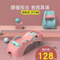 Large foldable children shampoo recliner baby hair wash bed infant child artifact home adult shampoo