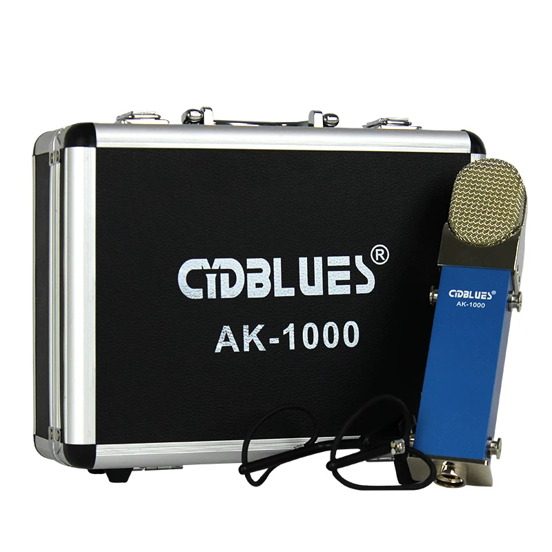 CYDBLUES/创意达蓝调 AK1000 capacitive microphone computer K singer card recording kit vector
