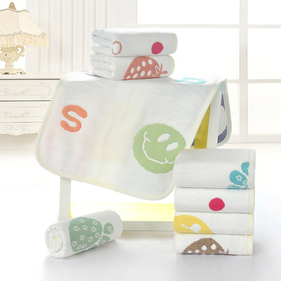 自然密码婴儿纯棉洗脸洗澡毛巾