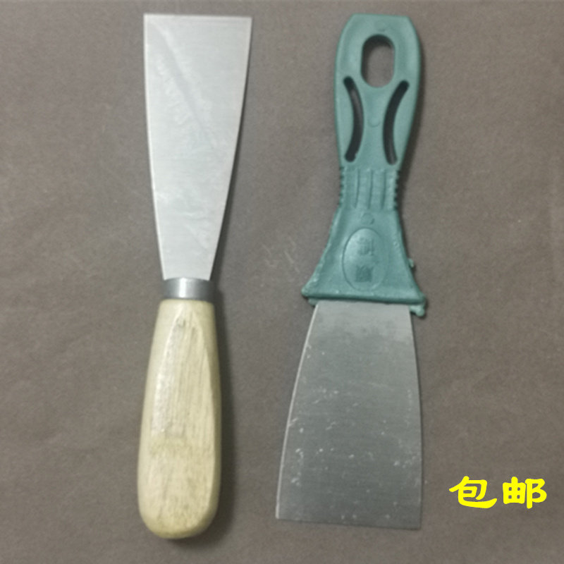 1.5 inch wooden handle putty knife 2 inch plastic handle caulking small spatula 3 inch scraper 4 inch putty knife plaster knife
