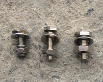 Stainless steel hexagon Bolt set screw full tooth curtain wall dry hanging accessories stone dry screw screw screw