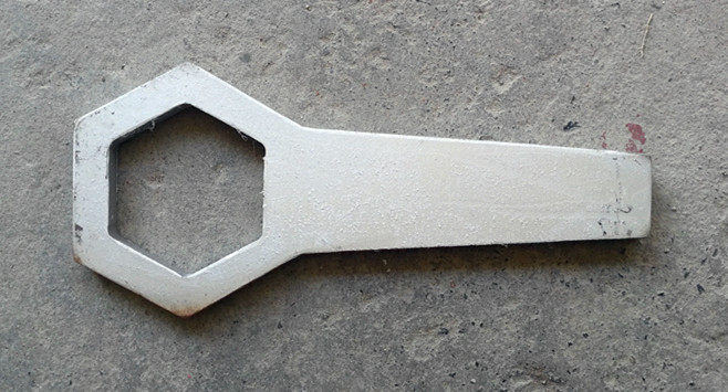 Marble cutting edge machine infrared cutting machine spindle wrench hexagonal screw cap disassembly saw blade stone tool accessories