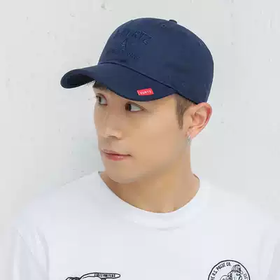 Hat men's summer Korean version of the tide baseball cap casual all-match navy blue men's personality tide brand sun protection cap