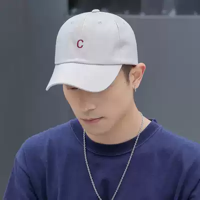 Hat men's summer Korean version of the tide cap fashion casual beige outdoor men's ins tide brand visor baseball cap