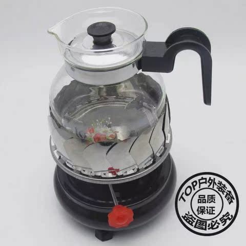 Bếp trà gió chất lỏng rắn kép lĩnh vực bếp lò cung cấp bếp cồn ngoài trời nhà trà di động - Bếp lò / bộ đồ ăn / đồ nướng dã ngoại bếp cồn ăn lẩu