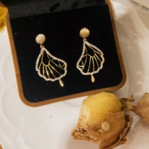 Pulse and love long mosquito coil ear clip without ear hole female earrings round face thin 2021 New