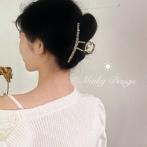 Leisure Holiday grab clip French shark clip hair volume multi-headdress new hair card hairclip back head hair grab