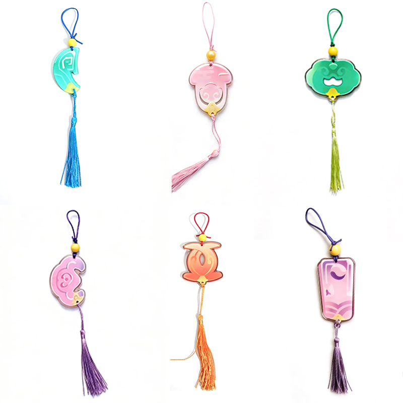 The Same Style as the Pleasant Goat and the Big Bad Wolf's Heroic Rescue, Lingxi Jade Pendant Hurricane Waist Accessory Pendant Cosplay Prop