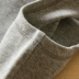 Áo thun nữ cổ chữ U đôi mùa thu Vest trắng Cotton ngắn gọn vừa vặn áo kiểu trung niên Áo ba lỗ