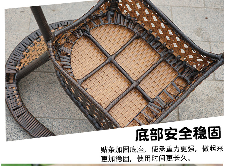 Wicker ghế cà phê bàn ​​ba hoặc năm bộ ghế phòng khách kết hợp ngoài trời giải trí ban công bàn ghế đơn giản nội thất mây hiện đại - Bàn ghế ngoài trời / sân bàn ghế ngồi ban công