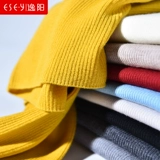 Осенний шерстяной свитер, трикотажный лонгслив, свободный крой