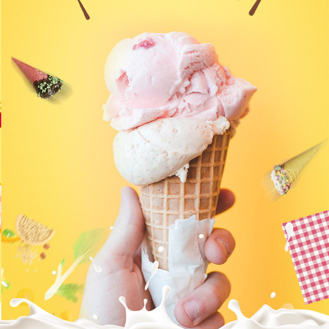 Flat bottom wafer crispy cone cone shell ice cream ice cream powder machine ຖາດໄຂ່ໄຂ່ມ້ວນການຄ້າ