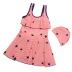 Cô gái áo tắm Trẻ em Xiêm Big Boy Công chúa Váy Kích thước lớn Bảo thủ Sinh viên Sọc Boxer Cô gái Đồ bơi
