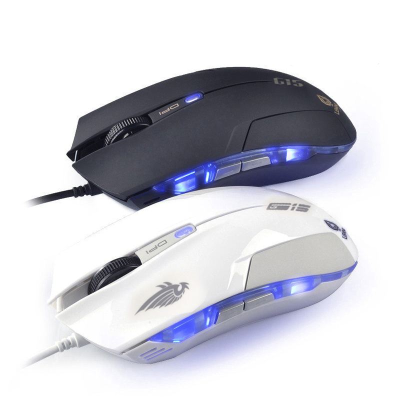Lisheng G15 game photoelectric big mouse e-sports lol alliance laptop desktop computer usb backlit matte version