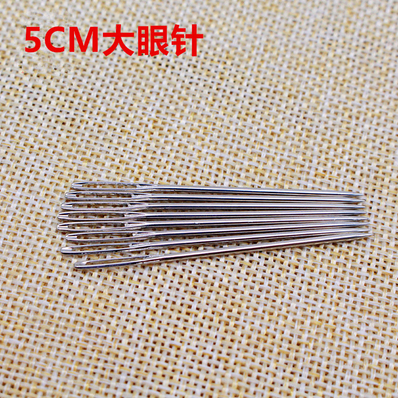 Upper Upper Hand Stitch Pin Sponge Upper Needle Large Eyeneedle Large Nose Needle Stainless Steel Upper Shoe Needle Macroporous Upper Shoe Needle