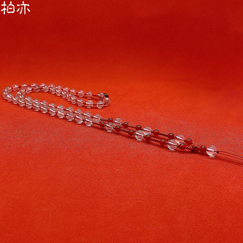 Native year handmade jade pendant necklace rope jade pendant lanyard finely woven jade rope Hetian jade pendant pendant rope
