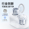 Mini Double-Cylinder Washing Machine for Underwear and Socks with Separate Compartments and High Temperature Cleaning