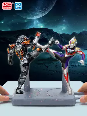 Smart creative Ultraman hero ring battle set combination Obu movable doll doll toy genuine