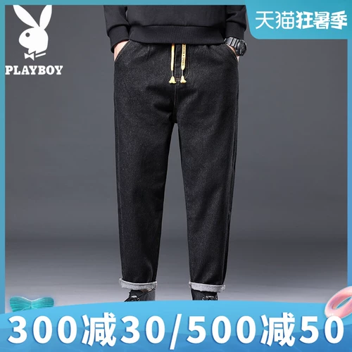 Playboy, демисезонные джинсы, штаны для отдыха, 2020, оверсайз