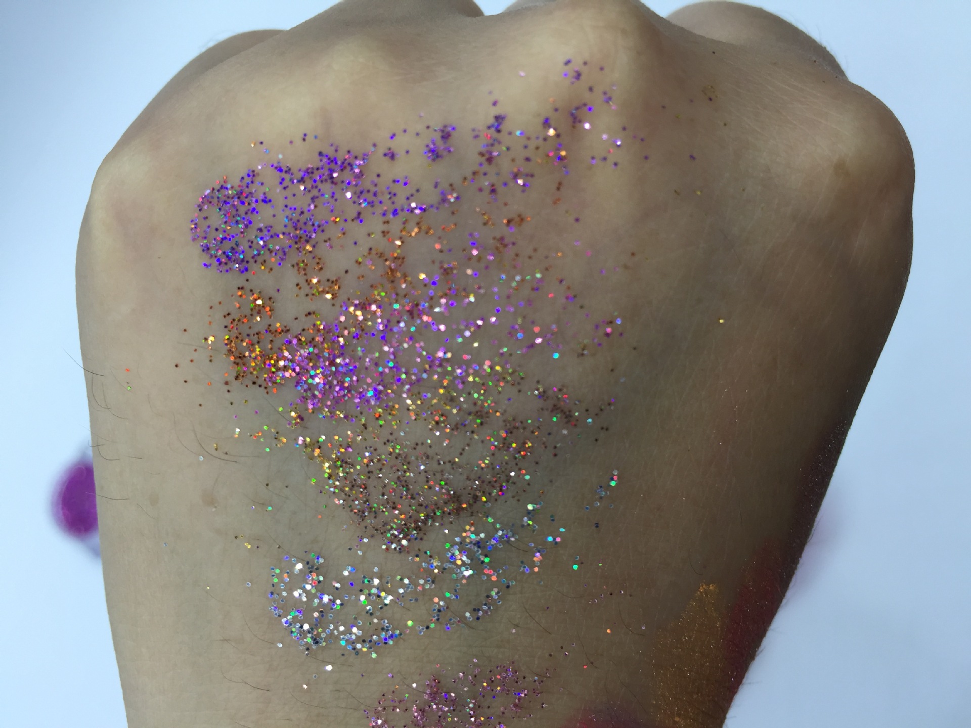 Ngày của trẻ em Ngày của trẻ em nổi bật bột vàng Bright Crystal Eyeshadow Powder Trang điểm Brightening bột Pearlescent Sequins Performance Stage nhũ bắt sáng mắt