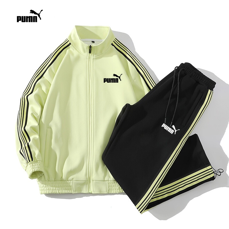 Outlet Store Sports Casual Suit for Men, New Spring and Autumn Cardigan Jacket and Long Pants Couple Sportswear Two-Piece Set Outlet Store Sports Casual Suit for Men, New Spring and Autumn Cardigan Jacket and Long Pants Couple Sportswear Two-Piece Set