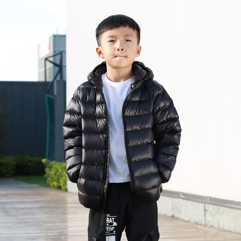 Broken code clearance Cola family children's down jacket boys girls baby light down jacket children's clothing