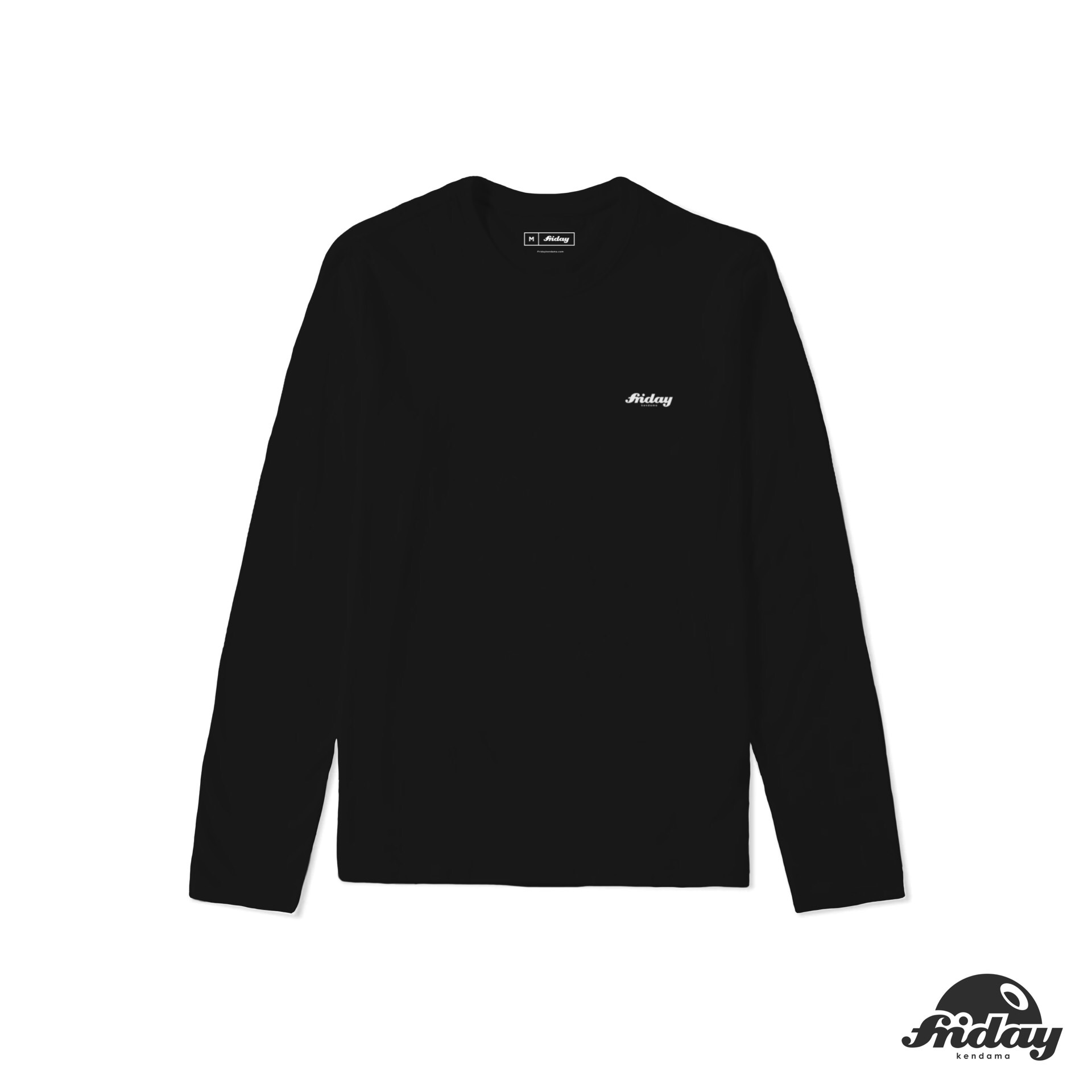 Friday, Hong Kong Spring and Summer Tee Little Logo Black Kendama