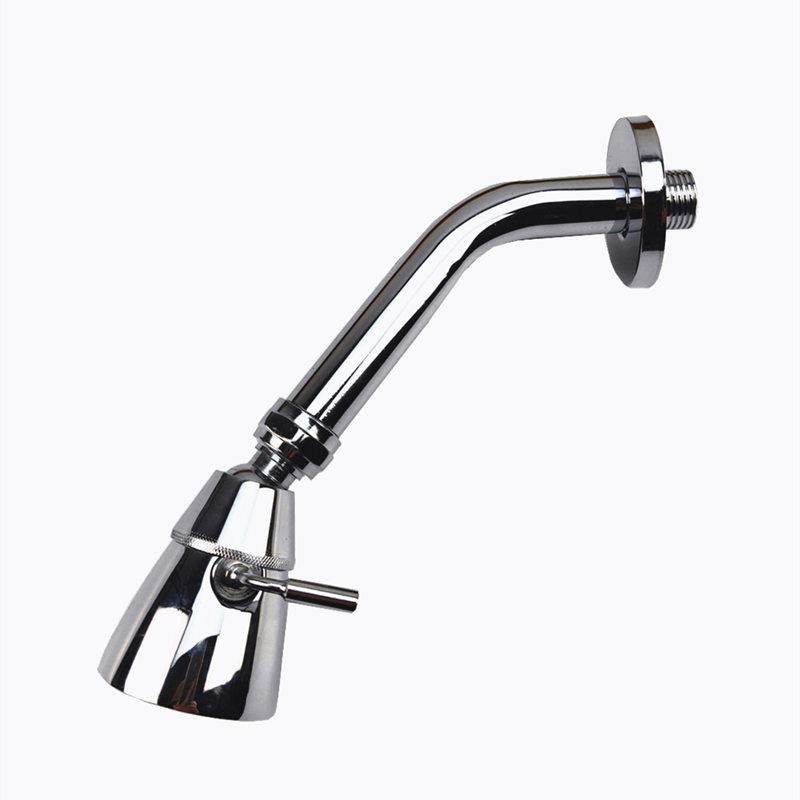 All copper Little Lotus Head Shower Hanging Head Up Sprinkler Bathroom Water Saving Pressure Arm into Wall-bending Pipe Sprinkle Rod