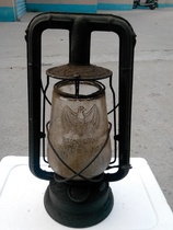 Import Horse Lamp Old Bulls Head Styling Horse Light Bat Pattern Glass Hood Old Objects Old Lamps Bag Old Fidelity