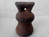 Qing Dynasty Hulu Modeling Old Ferry Right Old Iron Right Old Iron Material Physical Specimen Package