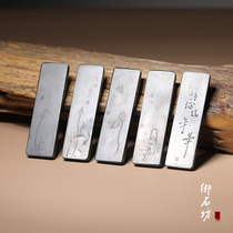 Mioshifang Xinjiang and Tian Yutaqing Qinghai Black Youth One fine stock Yin-engraving Masters lotus Lotus brand in the sale