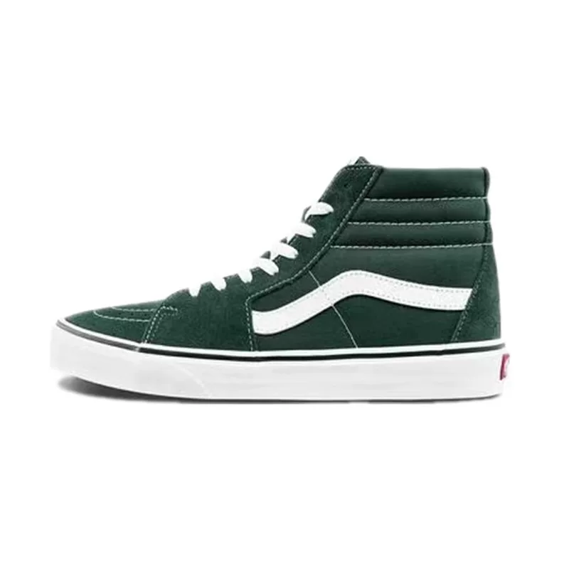 Официальный сайт Wansh женские туфли SK8-HI высокие мужские обувь белый цвет синий и белая клетка повседневные спортивные канвасовые скейт-кроссовки