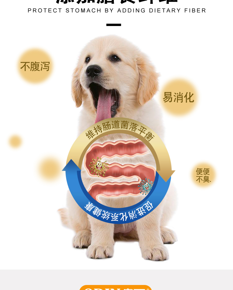 Thức ăn cho chó Odin 10kg Bánh sữa nhà hàng phương Tây Teddy Golden Retriever Chó con nhỏ Chó lớn mang thai Loại chung 20 kg - Chó Staples thức ăn cho cún