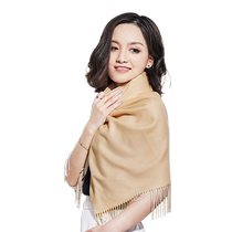 aika graphene heating pure cashmere cloak warm fashion wild office and household shawl