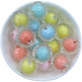 Прозрачные акриловые бусины ручной работы, набор материалов с бусинами, 16mm, «сделай сам»