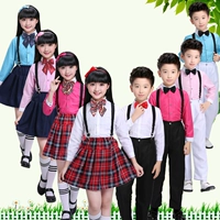 Ngày thiếu nhi Hiệu suất của trẻ em Mặc đồng phục trẻ em Đồng phục học sinh Trang phục Học sinh Trang phục hợp xướng Quần áo nam và nữ shop thời trang trẻ em
