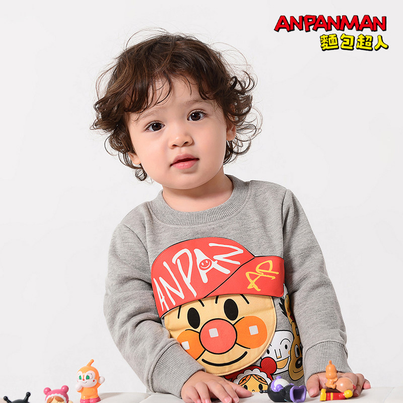 Spot: 2022 Chunqiu New Bread Superman Boy Dress Change Face Boy Girl Pure Cotton Tide Children Long Sleeve Thick Cotton T