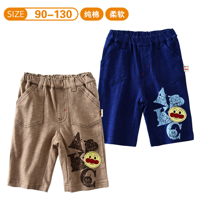 2023 Superman Bread Superman Children's Clothing Museum series bamboo cotton pants five - point children's pants